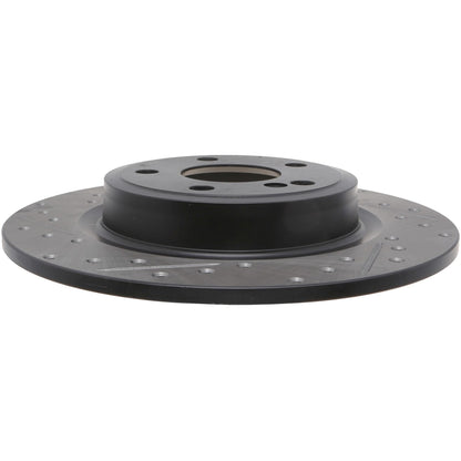 StopTech Sport Drilled/Slotted Brake Rotor; Rear Right