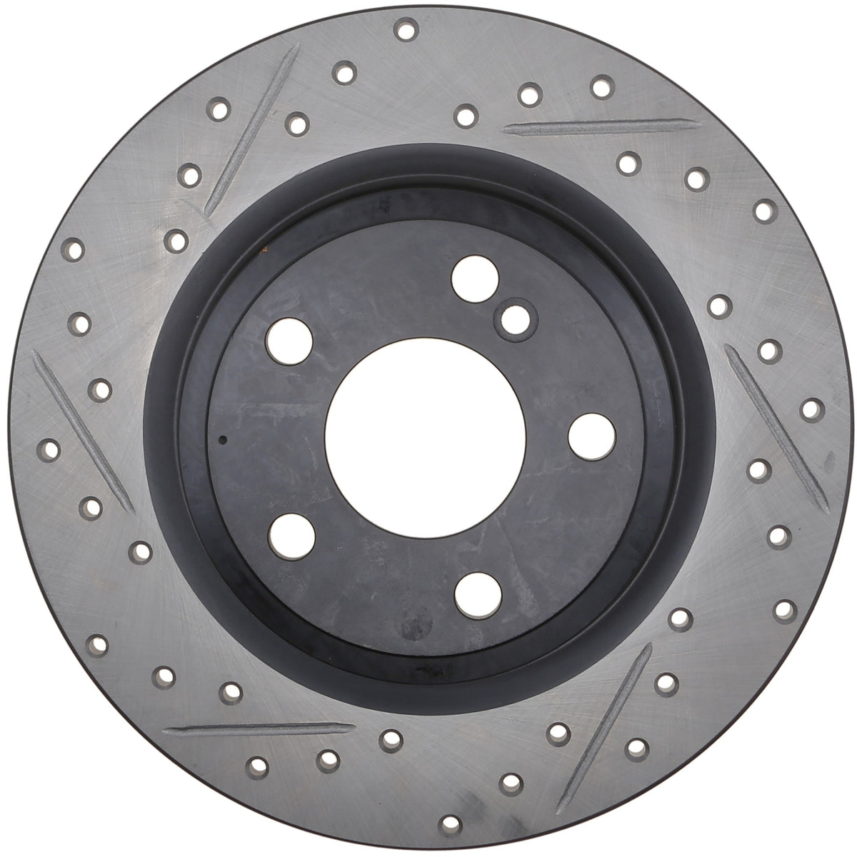 StopTech Sport Drilled/Slotted Brake Rotor; Rear Right
