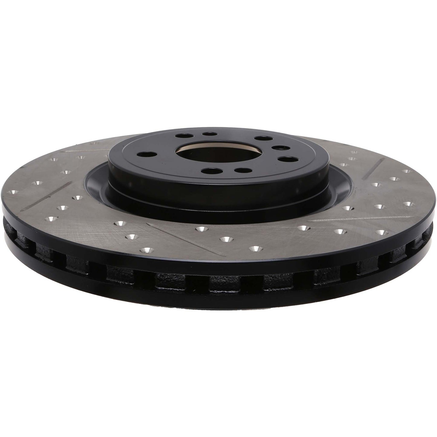 StopTech 17-19 Mercedes-Benz GLE43 AMG Sport Drilled & Slotted Rotor - Front Left 127.35134L