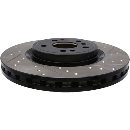 StopTech 17-19 Mercedes-Benz GLE43 AMG Sport Drilled & Slotted Rotor - Front Left 127.35134L