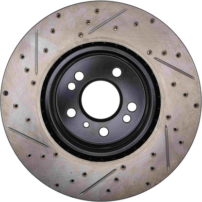 StopTech 17-19 Mercedes-Benz GLE43 AMG Sport Drilled & Slotted Rotor - Front Left 127.35134L
