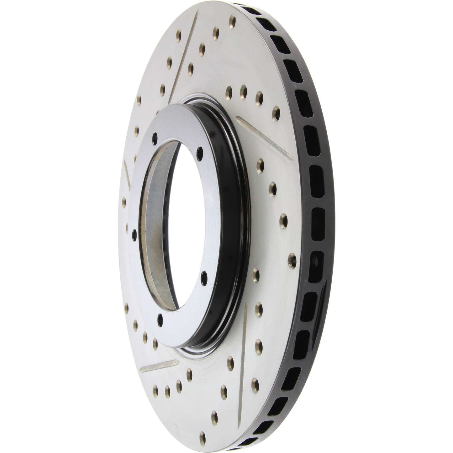 StopTech Sport Drilled & Slotted Brake Rotor Front Right 127.37001R