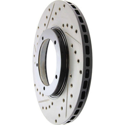 StopTech Sport Drilled & Slotted Brake Rotor Front Right 127.37001R