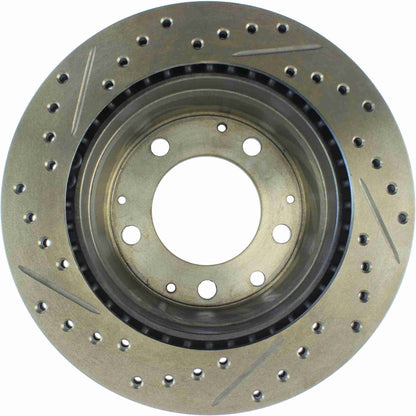 StopTech Slotted & Drilled Sport Brake Rotor 127.37002L