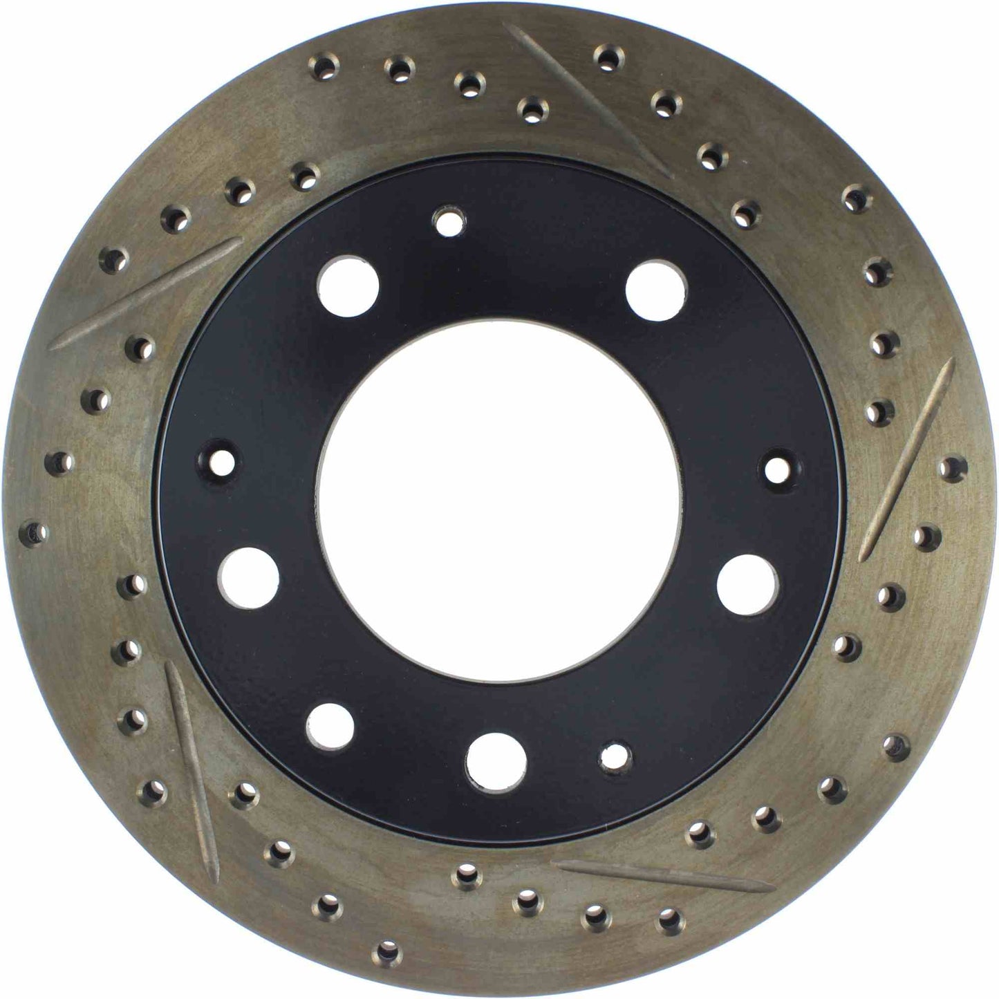 StopTech Slotted & Drilled Sport Brake Rotor 127.37002L