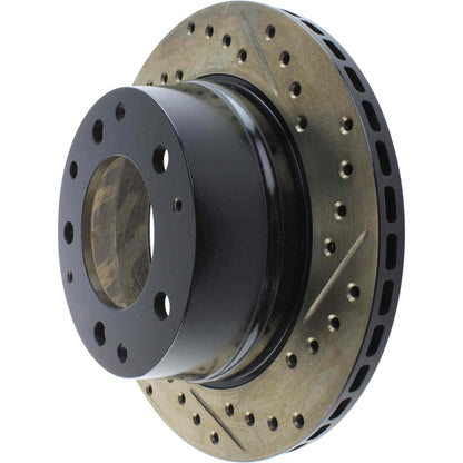 StopTech Slotted & Drilled Sport Brake Rotor 127.37002L