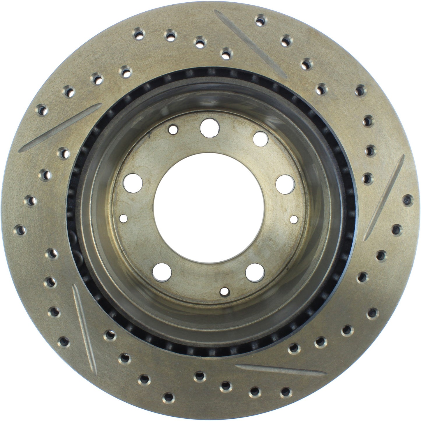 StopTech Slotted & Drilled Sport Brake Rotor 127.37002R