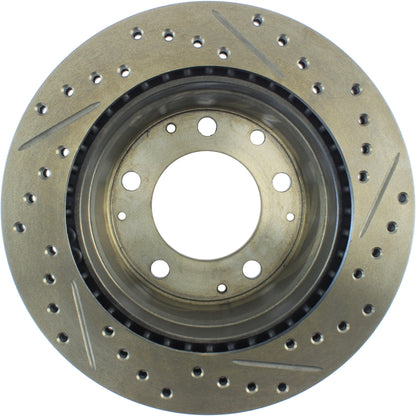 StopTech Slotted & Drilled Sport Brake Rotor 127.37002R