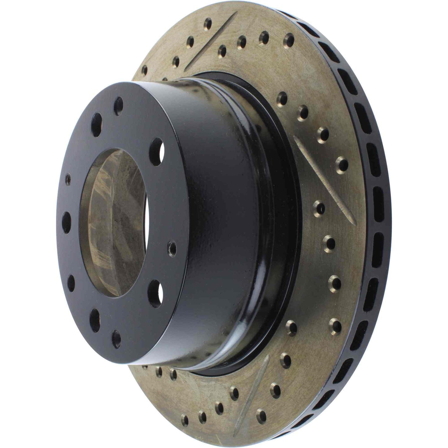StopTech Slotted & Drilled Sport Brake Rotor 127.37002R
