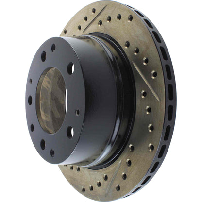 StopTech Slotted & Drilled Sport Brake Rotor 127.37002R