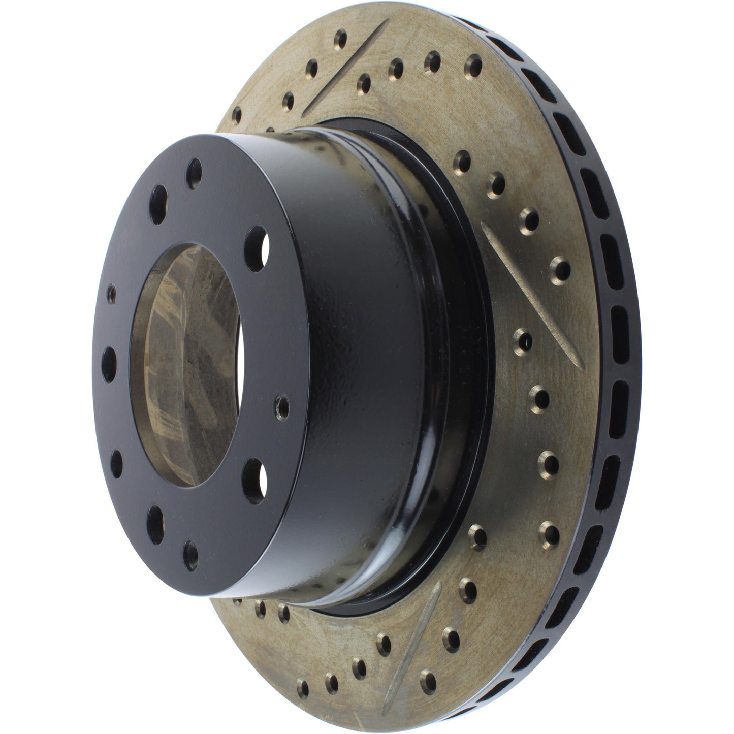 StopTech Slotted & Drilled Sport Brake Rotor 127.37002R