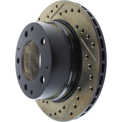 StopTech Slotted & Drilled Sport Brake Rotor 127.37002R