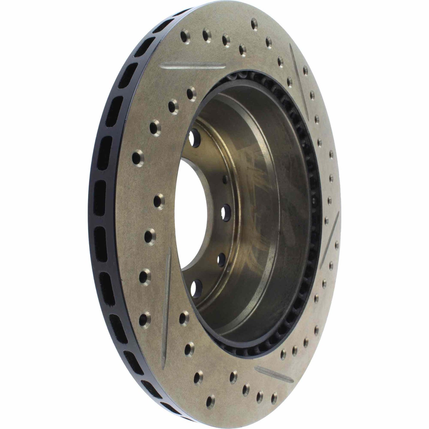 StopTech Slotted & Drilled Sport Brake Rotor 127.37002R