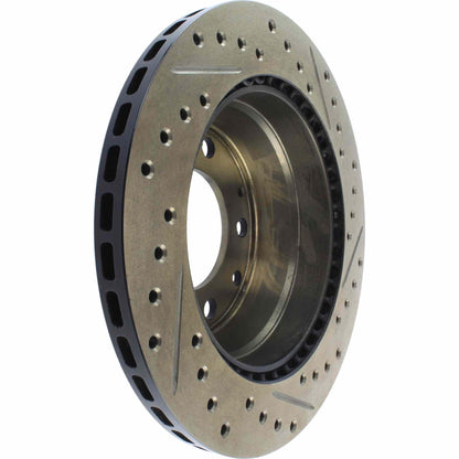 StopTech Slotted & Drilled Sport Brake Rotor 127.37002R