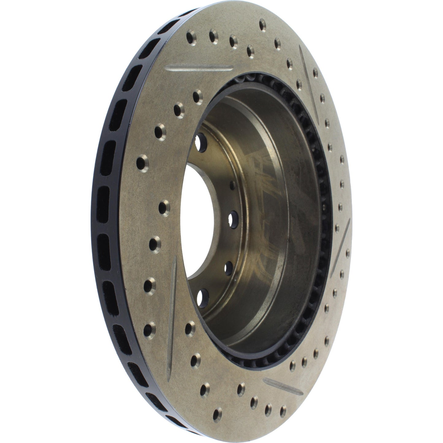 StopTech Slotted & Drilled Sport Brake Rotor 127.37002R