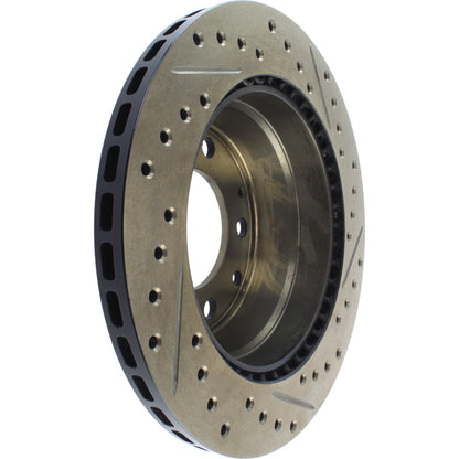 StopTech Slotted & Drilled Sport Brake Rotor 127.37002R