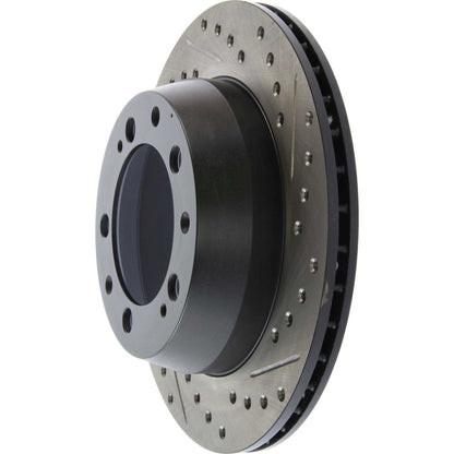 StopTech Slotted & Drilled Sport Brake Rotor 127.37007L