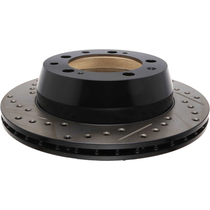 StopTech Slotted & Drilled Sport Brake Rotor 127.37007R