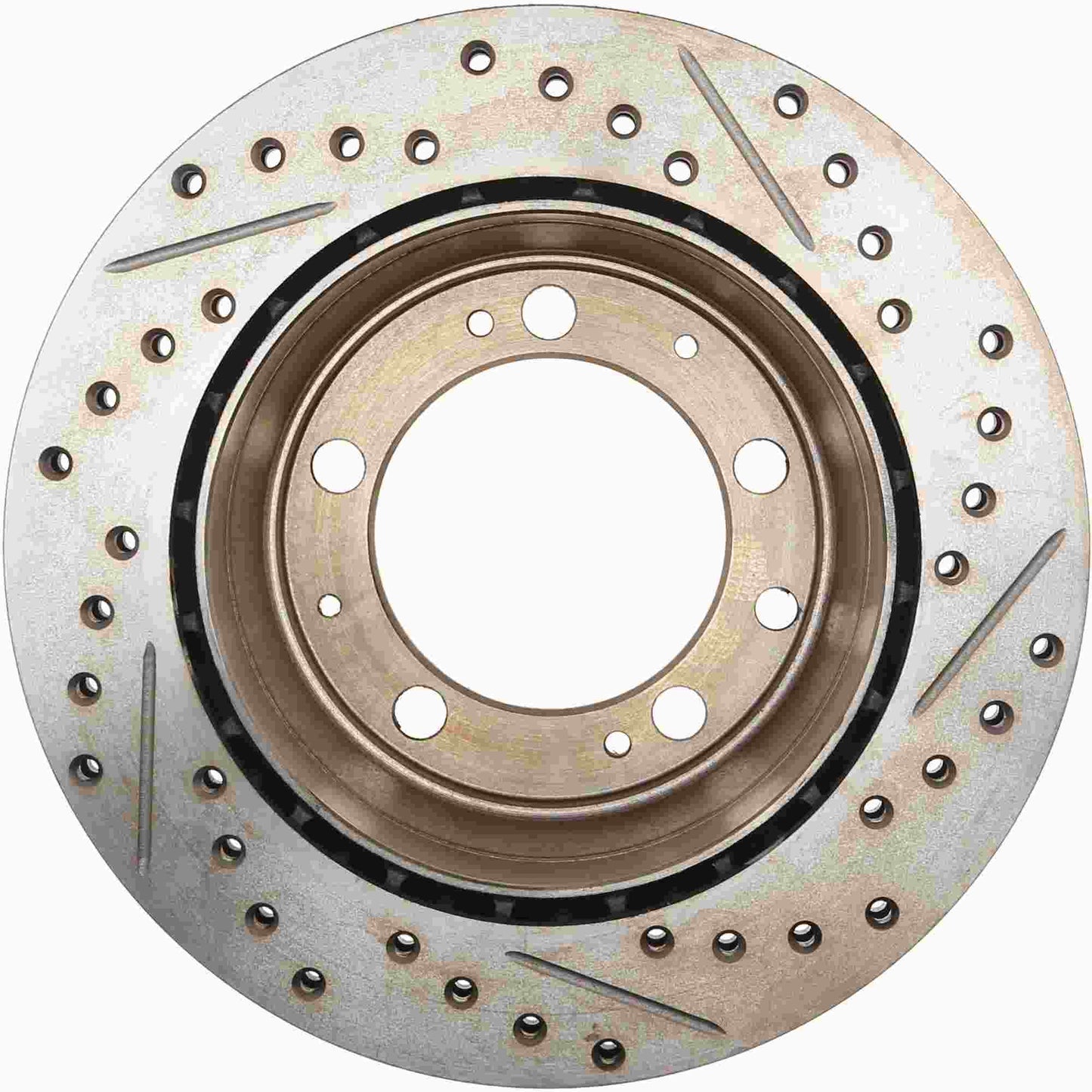 StopTech Slotted & Drilled Sport Brake Rotor 127.37007R
