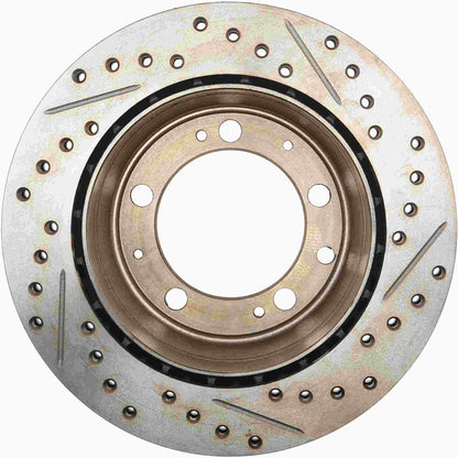 StopTech Slotted & Drilled Sport Brake Rotor 127.37007R