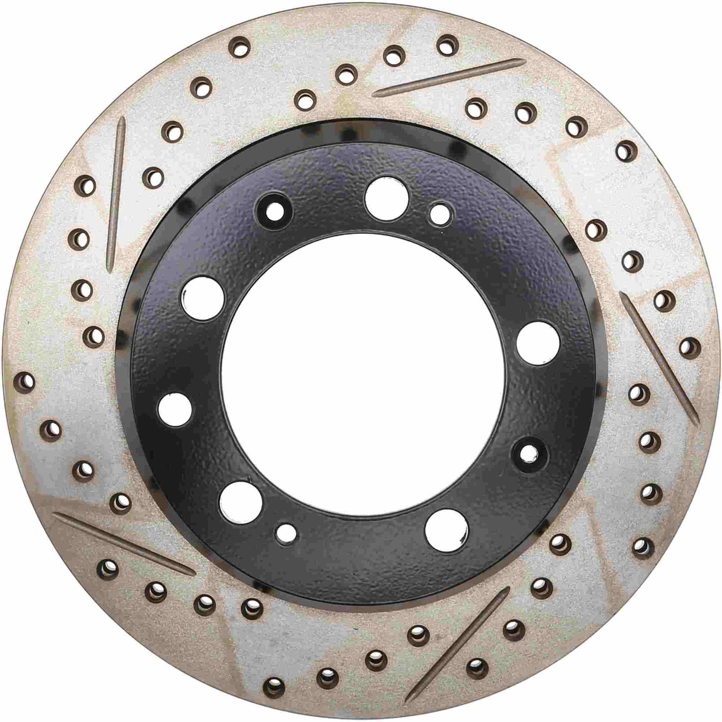 StopTech Slotted & Drilled Sport Brake Rotor 127.37007R
