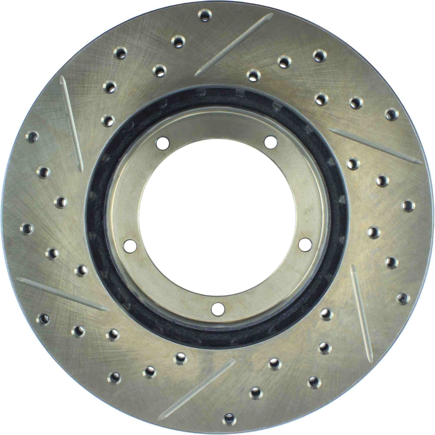 StopTech Slotted & Drilled Sport Brake Rotor 127.37018L