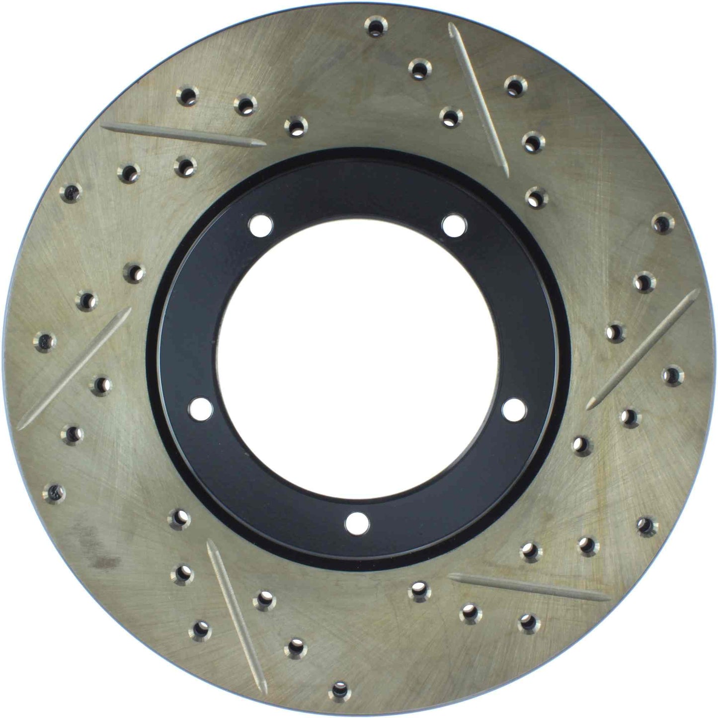 StopTech Slotted & Drilled Sport Brake Rotor 127.37018L
