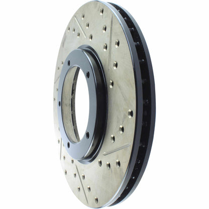 StopTech Slotted & Drilled Sport Brake Rotor 127.37018L