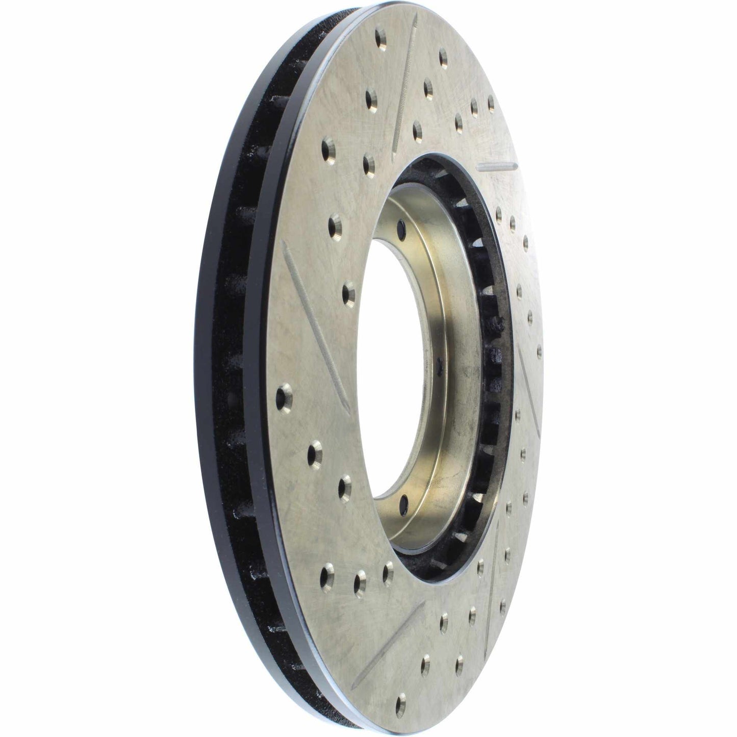 StopTech Slotted & Drilled Sport Brake Rotor 127.37018L