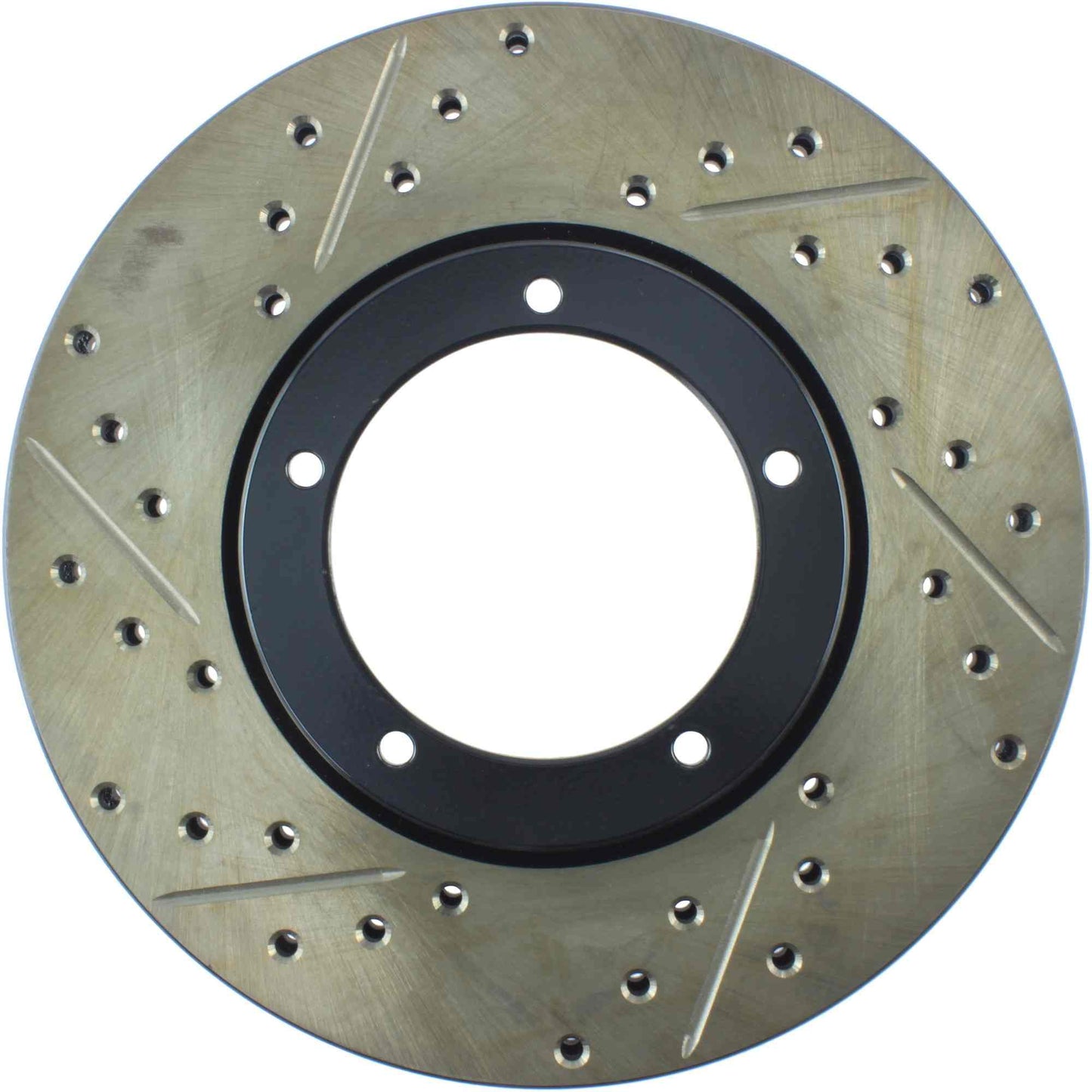 StopTech Slotted & Drilled Sport Brake Rotor 127.37018R