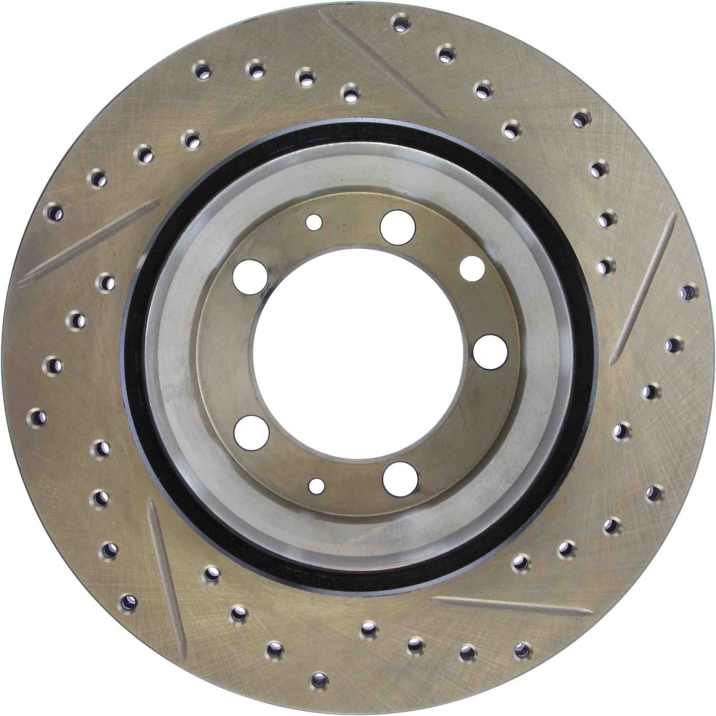 StopTech Sport Cryo Drilled/Slotted Brake Rotor; Rear Right