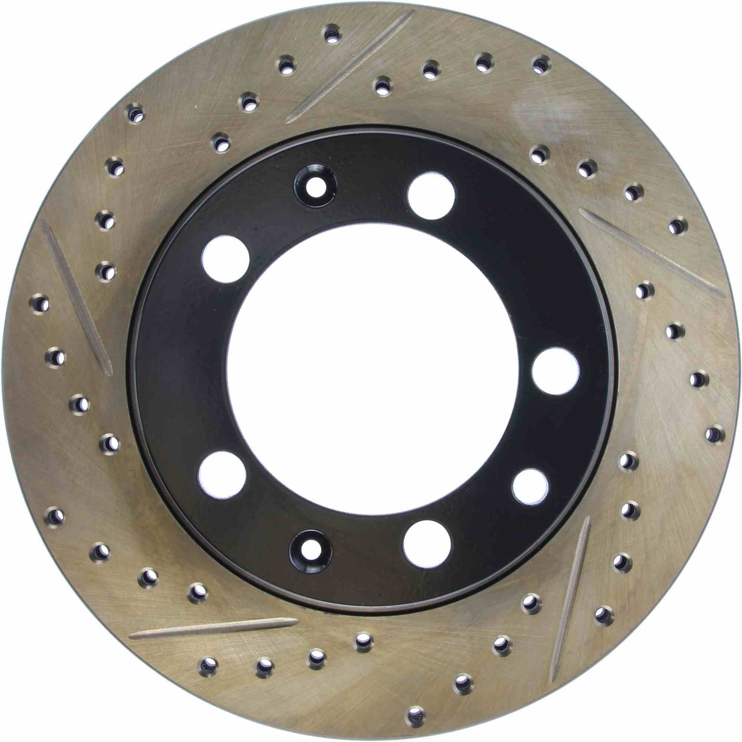 StopTech Sport Cryo Drilled/Slotted Brake Rotor; Rear Right