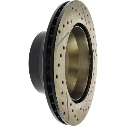 StopTech Sport Cryo Drilled/Slotted Brake Rotor; Rear Right