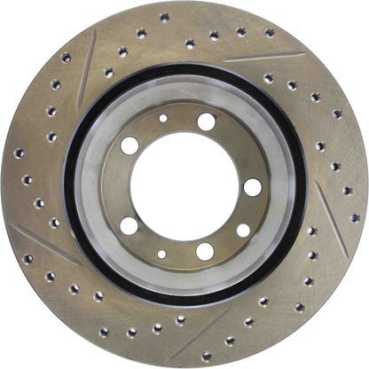 StopTech Slotted & Drilled Sport Brake Rotor 127.37023L