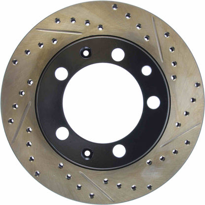 StopTech Slotted & Drilled Sport Brake Rotor 127.37023L