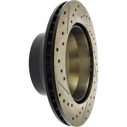 StopTech Slotted & Drilled Sport Brake Rotor 127.37023L