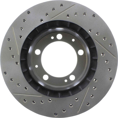 StopTech Slotted & Drilled Sport Brake Rotor 127.37025L
