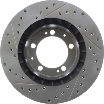 StopTech Slotted & Drilled Sport Brake Rotor 127.37025L
