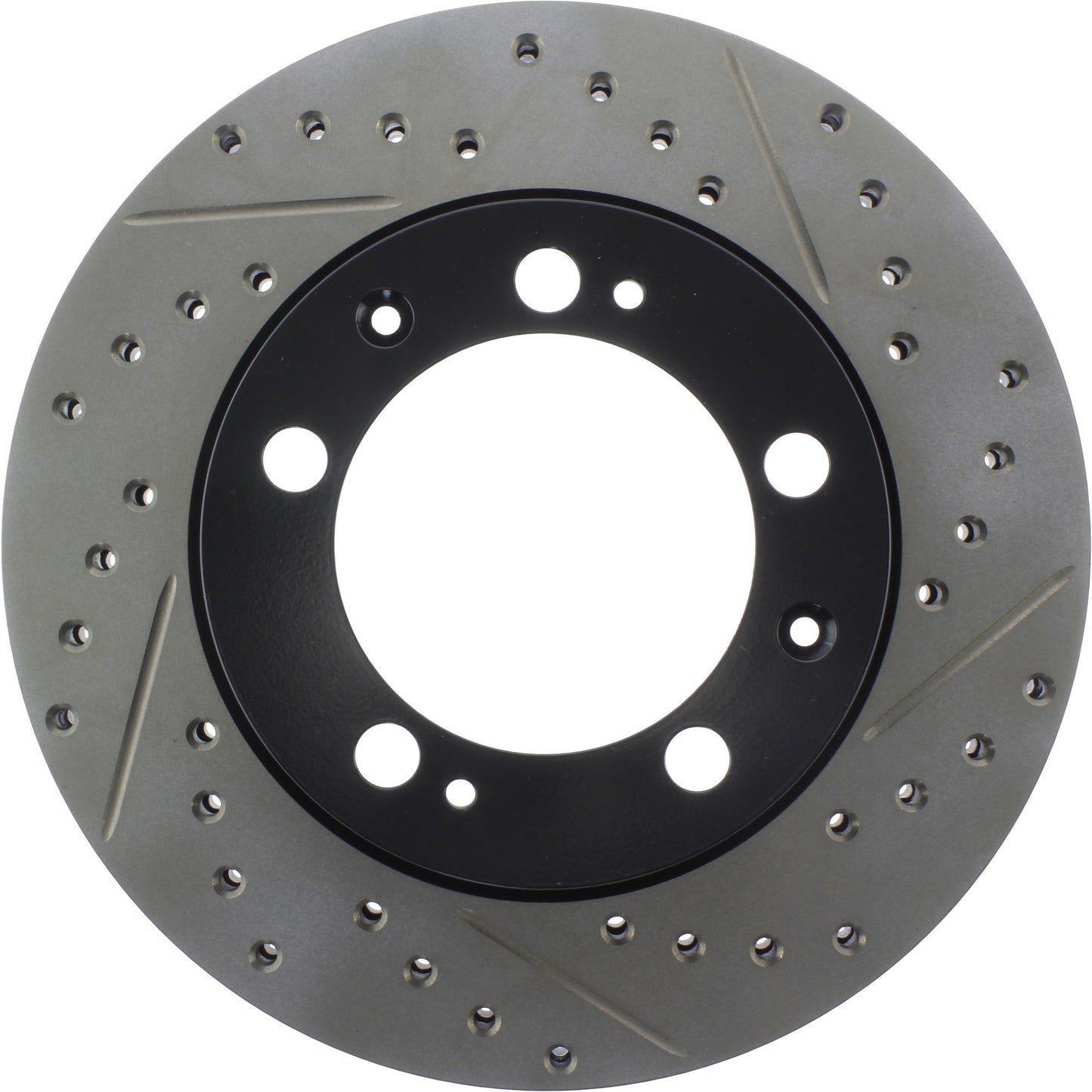 StopTech Slotted & Drilled Sport Brake Rotor 127.37025L