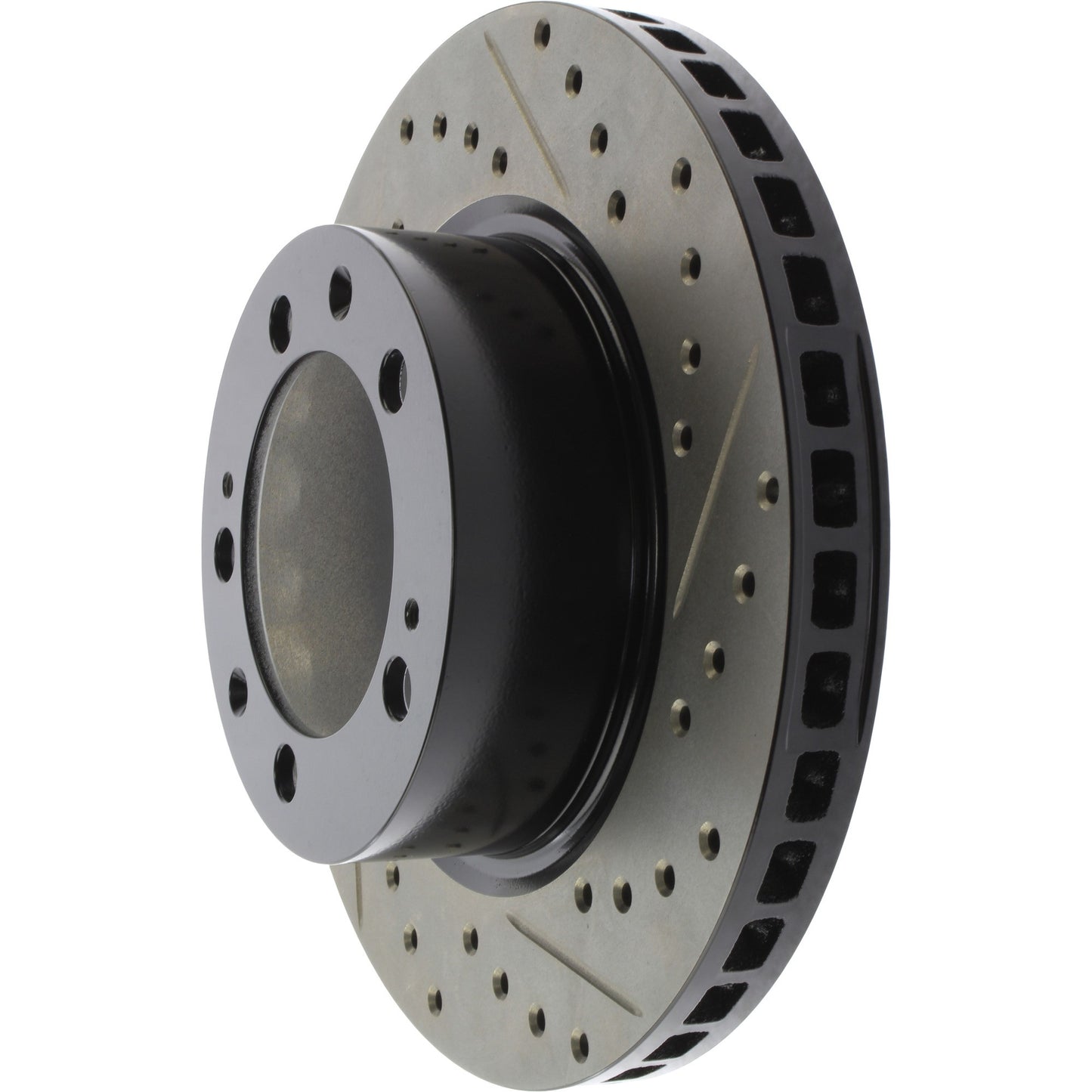 StopTech Slotted & Drilled Sport Brake Rotor 127.37025L