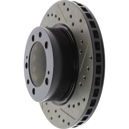 StopTech Slotted & Drilled Sport Brake Rotor 127.37025L