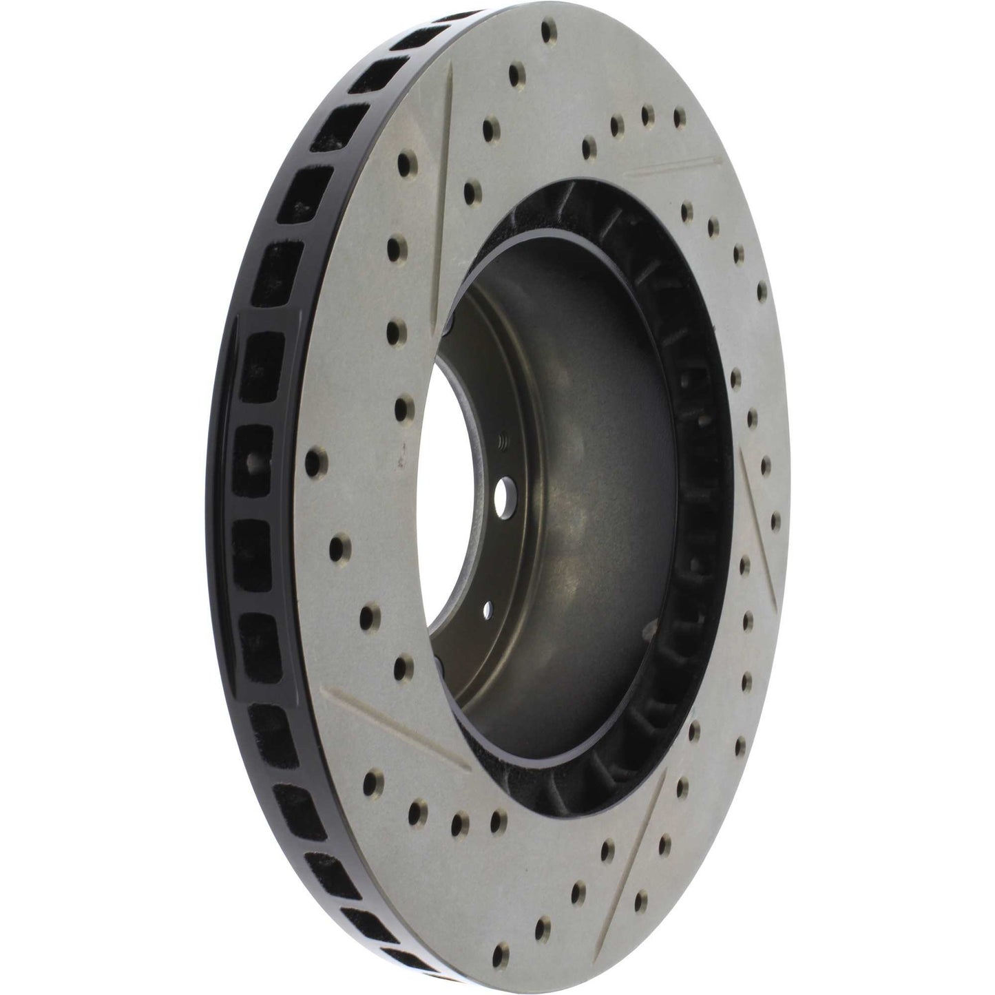 StopTech Slotted & Drilled Sport Brake Rotor 127.37025L