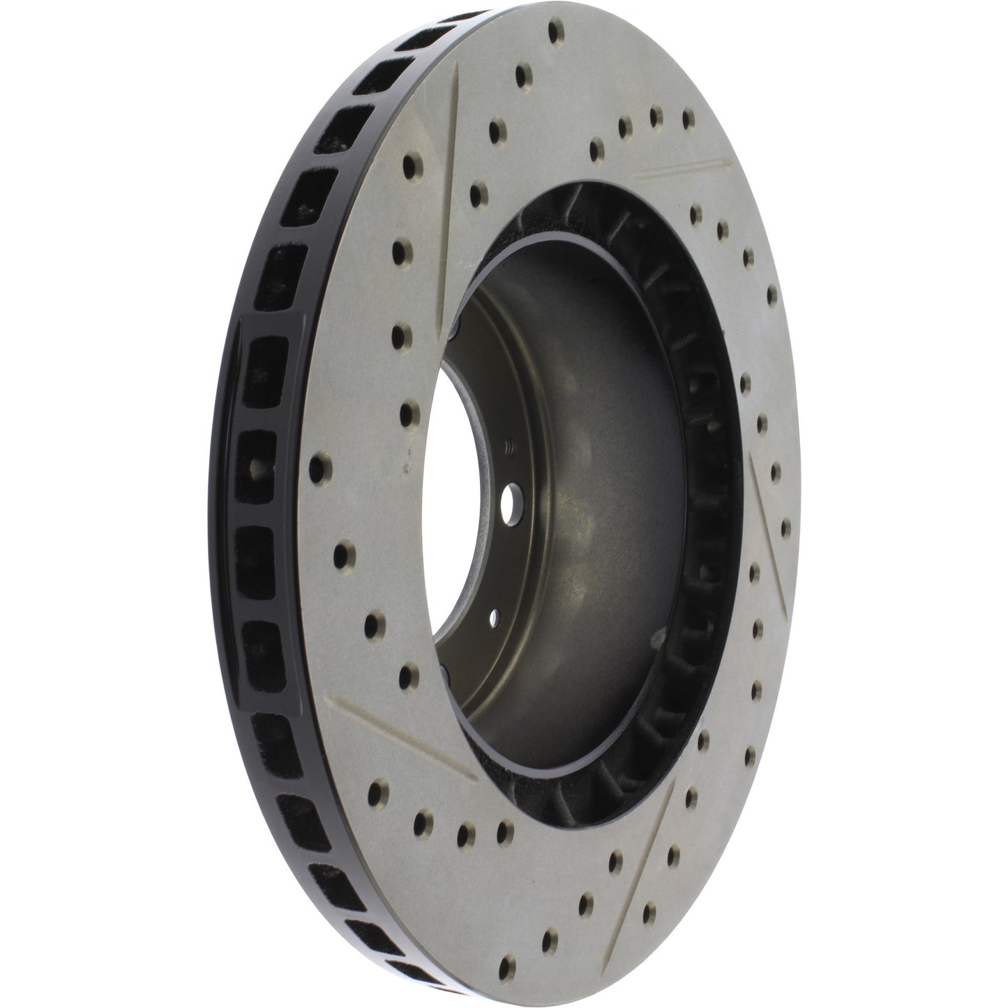 StopTech Slotted & Drilled Sport Brake Rotor 127.37025L