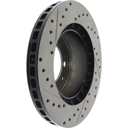 StopTech Slotted & Drilled Sport Brake Rotor 127.37025L