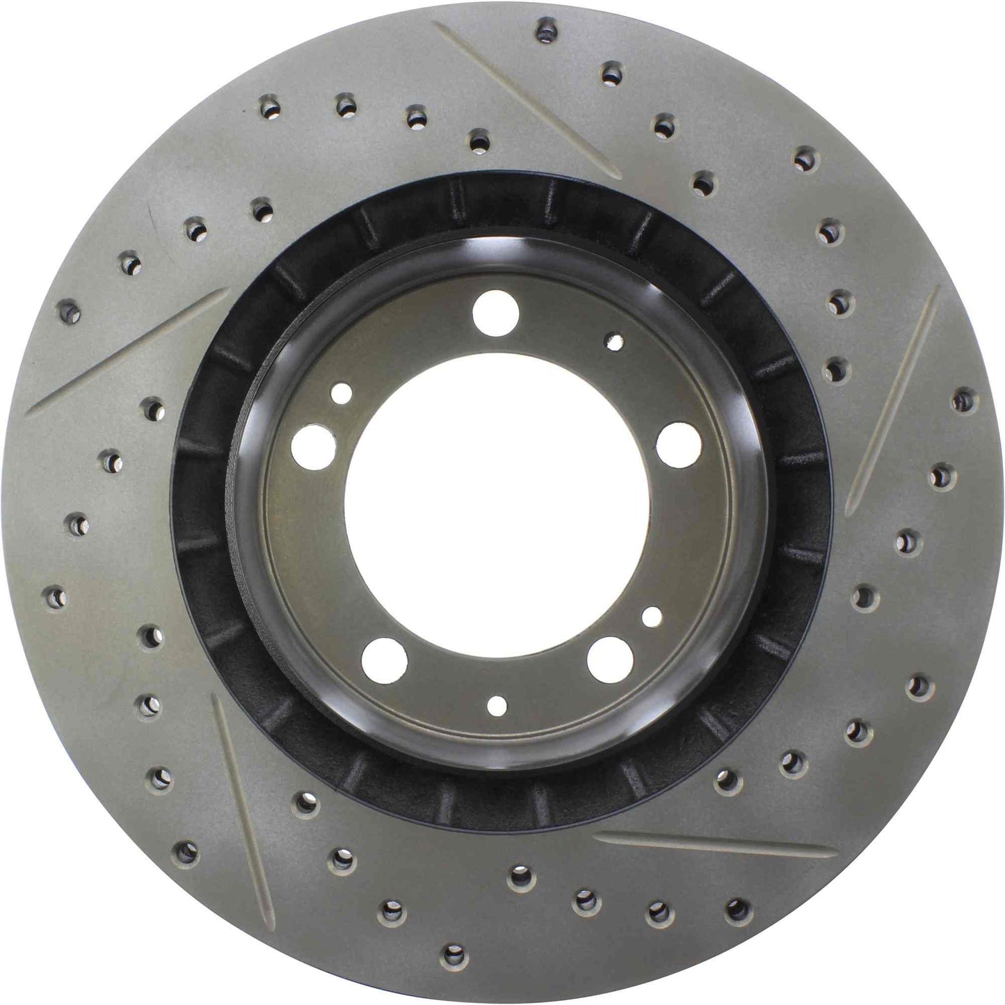StopTech Slotted & Drilled Sport Brake Rotor 127.37025R