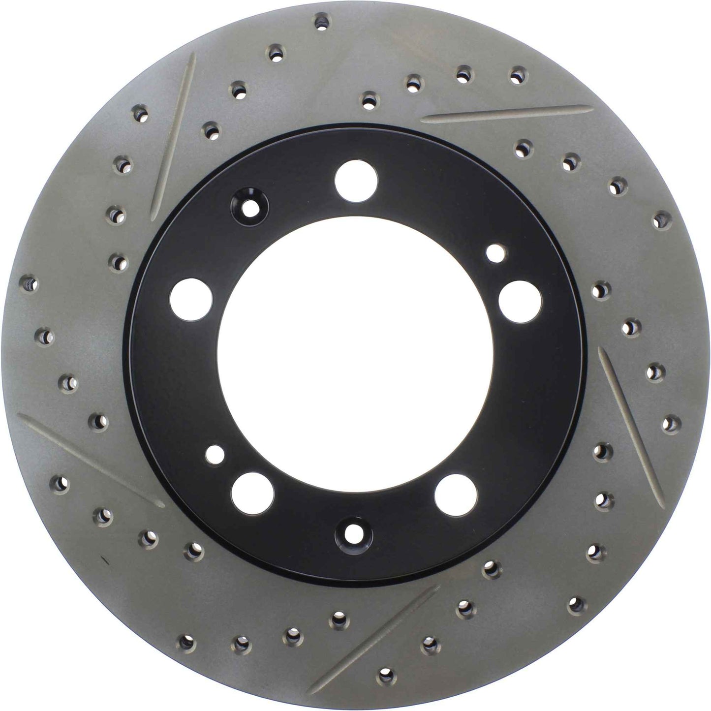 StopTech Slotted & Drilled Sport Brake Rotor 127.37025R