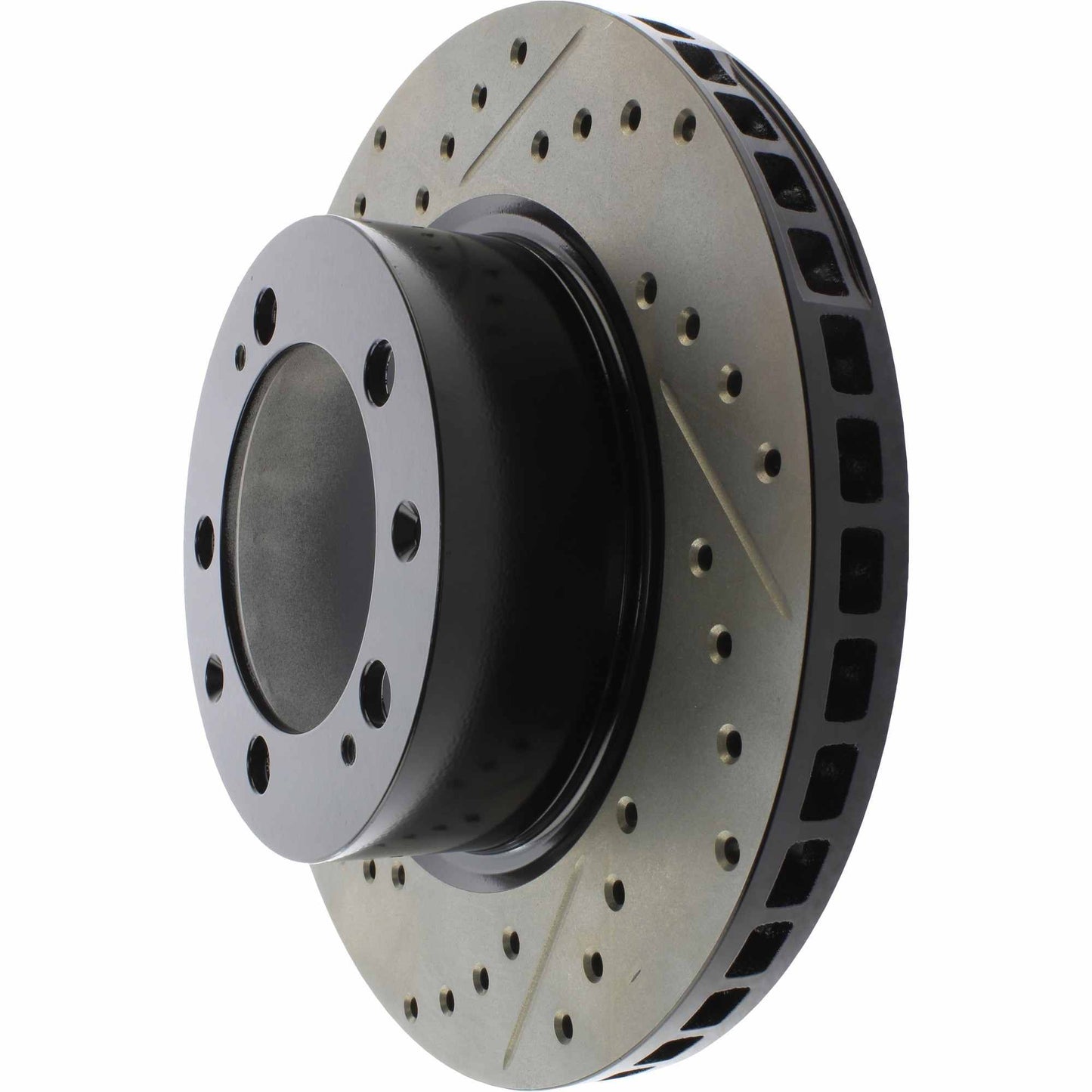 StopTech Slotted & Drilled Sport Brake Rotor 127.37025R