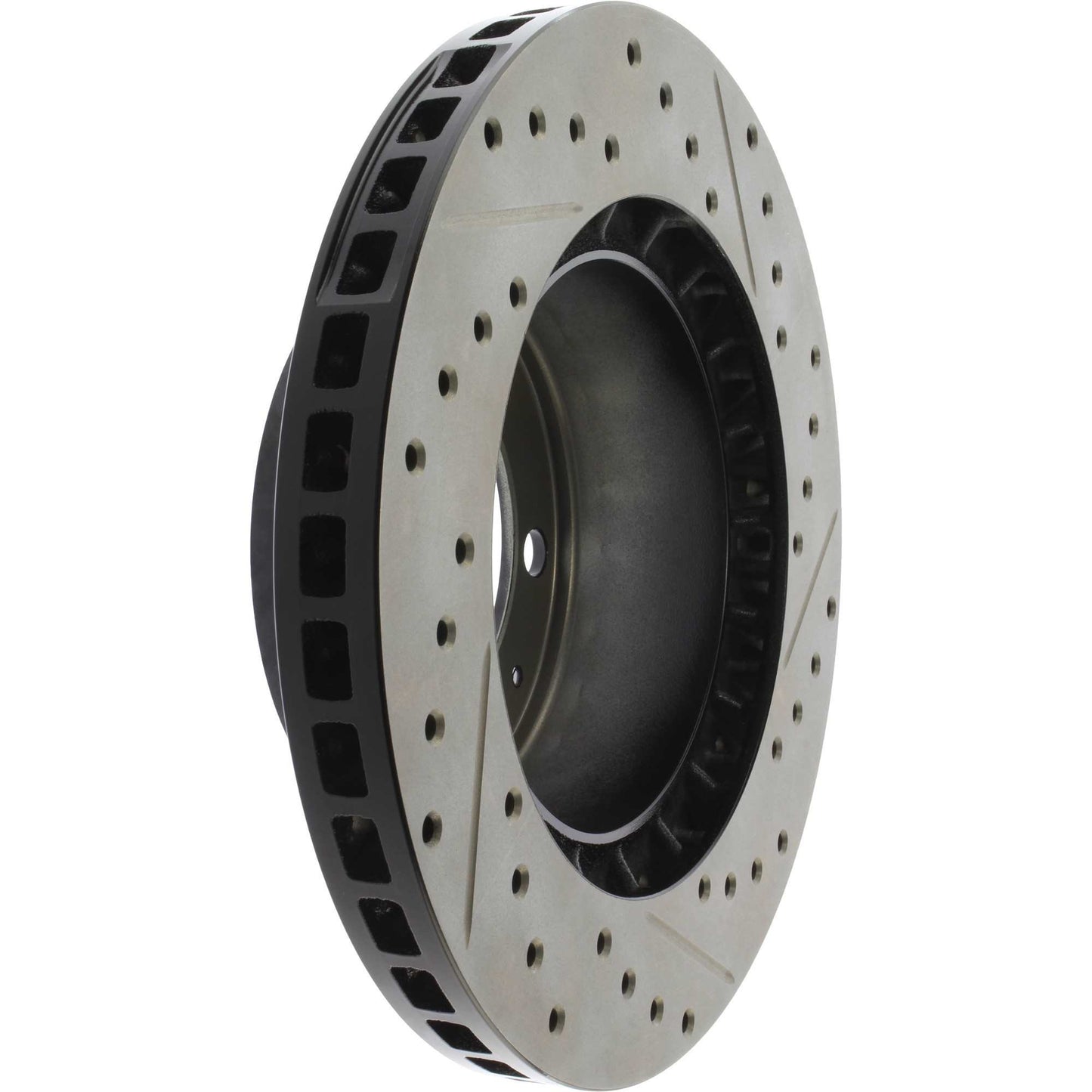 StopTech Slotted & Drilled Sport Brake Rotor 127.37025R