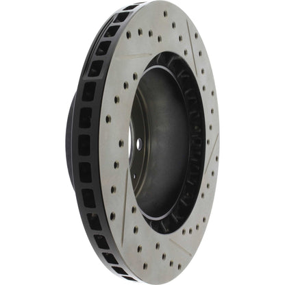 StopTech Slotted & Drilled Sport Brake Rotor 127.37025R