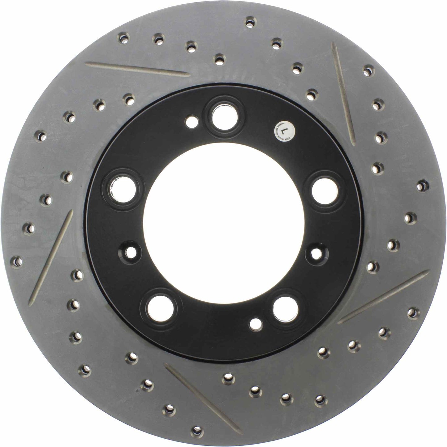 StopTech Slotted & Drilled Sport Brake Rotor 127.37030L